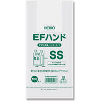 シモジマ レジ袋 EFハンド SS ナチュラル 4901755259087 1箱(100枚入×20袋(合計2000枚)（直送品）