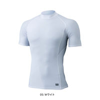 TSデザイン 藤和 ハイネックショートスリーブシャツ  841551  LL  05 ホワイト  1着（直送品）