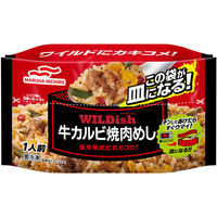 マルハニチロ [冷凍] WILDish牛カルビ焼肉めし 250g×16袋 4902165359626 1セット(16袋)（直送品）