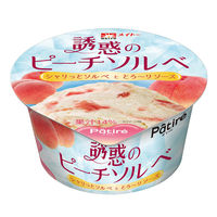 協同乳業 [アイス] パティレ誘惑のピーチソルベ 120ml×12個 4901385002473 1セット(12個)（直送品）