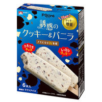 協同乳業 [アイス] パティレ誘惑のクッキー&バニラ(40ml×6本)×4箱 4901385002510 1セット(4箱)（直送品）