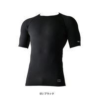 TSデザイン 藤和 アイスエアーショートスリーブシャツ  851055  S  95 ブラック  1着（直送品）