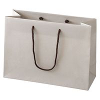 ヘッズ 無地サンドベージュペーパーバッグー3 50枚（10枚×5セット）