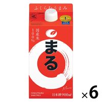 白鶴 まる パック 900ml 1ケース（6本）　日本酒