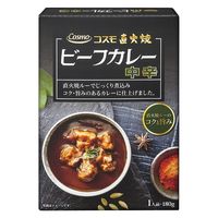 コスモ食品 直火焼 ビーフカレー 中辛 1人前・180g 1個 レトルト