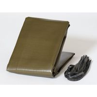 萩原工業 萩原 ターピー 軽トラックシート大地 2号サイズ ОDグリーン 2.3m×3.5m DAI-2 1セット(4枚) 571-4425（直送品）