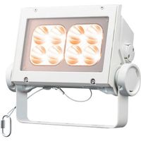 岩崎電気 岩崎 LED投光器(60クラス、狭角タイプ、電球色タイプ) ECF6040N/LSAN8/W 1台 535-6381（直送品）