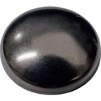 ダンドリビス ビスキャップ いたずら防止キャップ16mm SUS メタルブラック(50入) Abox C-MSXSMB-50 1箱(50組)（直送品）