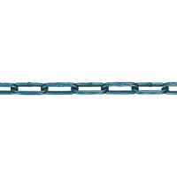 水本 【要長さ指定】アルミカラーチェーン ブルー ALー5B 長さ・リンク数指定カット 6.1~7m AL-5-7C-B 1本（直送品）
