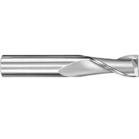 京セラ 2枚刃 スクエアエンドミル 標準 ミリ仕様 3M(コーティングなし) 40345 1本 275-0633（直送品）