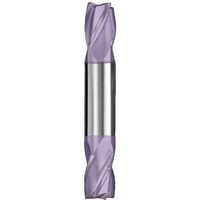 京セラ 4枚刃 ダブルエンド スクエアエンドミル ショート ミリ仕様 14M(TiCNコーティング) 48917 1本 273-4932（直送品）