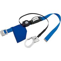 タイタン 胴ベルト型ロック付き巻取式 シングル REELOCK S2NEO 130kg仕様 スカイブルー SLN505-130-SB 1本（直送品）