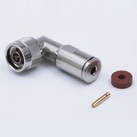 トーコネ TYC NコネクタL曲がりプラグ N-LP-58/U 1個 474-7490（直送品）