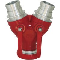 岩崎製作所 IWA 通水分岐管 アルミ製 双口接手町野式 21SSM666A 1台 511-4095（直送品）