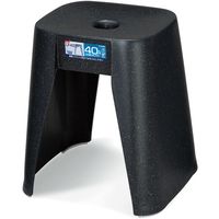 新輝合成 TONBO ユニード バスチェアB40 ブラックストーン 07784 1個 521-2889（直送品）