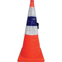 ミズケイ LEDコーンカバー(青/白)青LED 5808239 1枚 530-1381（直送品）