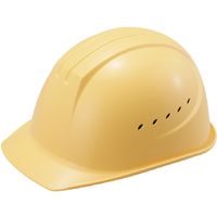 タニザワ エアライト搭載ヘルメット ST#01610ーJZ2(EPA) 通気孔付 溝付 ABS製 クリーム 01610-JZ2-C3-J（直送品）