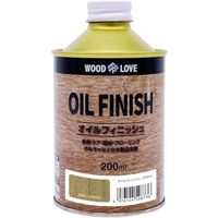 ニッぺ 国産自然系塗料 WOODLOVE オイルフィニッシュ 200ML エボニーブラウン 4976124528736 1缶（直送品）