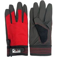 アクセス Griplus PUメイト・Kフィット レッド L GP-021-RD-1P-L 1セット(10双) 563-1952（直送品）