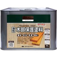 ニッペホームプロダクツ ニッぺ 油性木部保護塗料 7L ウォルナット 4976124519277 1缶 532-9696（直送品）
