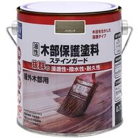 ニッペホームプロダクツ ニッぺ 油性木部保護塗料ステインガード 0.7L パリサンダ 4976124519543 1缶 536-6024（直送品）