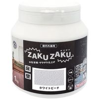 ニッペホームプロダクツ ニッぺ STYLE ZAKUZAKU 1kg ホワイトビーチ HUP201 4976124882609 1缶（直送品）