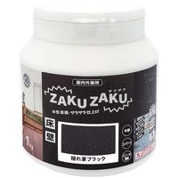 ニッペホームプロダクツ ニッぺ STYLE ZAKUZAKU 1kg 隠れ家ブラック HUP202 4976124882623 1缶（直送品）
