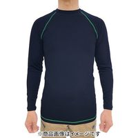 トーマセンイ TEAGLES 23605ストレッチ長袖Tシャツネイビー3L 23605-NA-3L 1枚 569-1987（直送品）