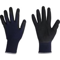丸和ケミカル 発泡天然ゴム背抜き手袋(ネイビー) Sサイズ 871-S 1セット(10双) 569-2500（直送品）