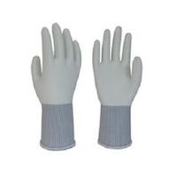 ハンボ BESTGRIP ハイパーガード ノンコート ベーシック ホワイト L WE3249-WH-1P-L 1セット(5双)（直送品）