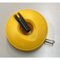 日本度器 8mm巾鋼製巻尺 細巾巻尺