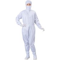 ブラストン フード付カバーオールー白ー4L BSC-1800 1着 572-3031（直送品）