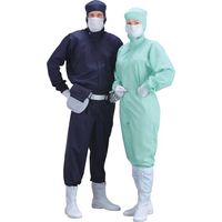 エム・シー・シー MAX CLEAN クリーンスーツ ネイビー LLサイズ SE7900NLL 1着 428-8046（直送品）