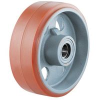 イノアック車輪 イノアック 重荷重用キャスターダクタイル製芯金ログラン車輪付タイプ 300径 車輪のみ NU300X75W 1個（直送品）