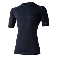 イーブンリバー スーパーエアー半袖シャツ シャドーカモブラック LL GTB05-85-LL 1着（直送品）