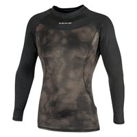 イーブンリバー アイスコンプレッションネオクルーネック長袖 ヘキサブラック 3L GTX06-07-3L 1着（直送品）