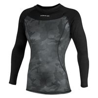 イーブンリバー アイスコンプレッションネオクルーネック長袖 カモフラBK 3L GTX06-95-3L 1着（直送品）