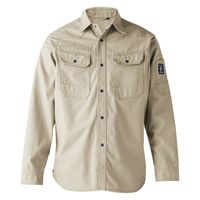 イーブンリバー フレイムレジスタントシャツ サンドカラー 4L SR7006-03-4L 1着（直送品）