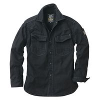 イーブンリバー フィッシャーストライプシャツ ブラック M US-1106-05-M 1着（直送品）