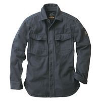 イーブンリバー フィッシャーストライプシャツ アーミーグレー M US-1106-18-M 1着（直送品）