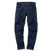イーブンリバー ストレッチデニムカーゴ インディゴブルー 4L USD402-30-4L 1着（直送品）