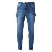 イーブンリバー ストレッチデニムカーゴ X9 ビンテージブルー L USD902-79-L 1着（直送品）