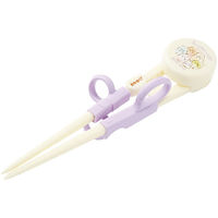 スケーター ADXT1 デラックストレーニング箸 【すみっコぐらし ふしぎなうさぎのおにわ】 590764-ADXT1 1個（直送品）