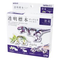 クツワ 透明標本せっけんをつくろう・恐竜 PT211A 1個