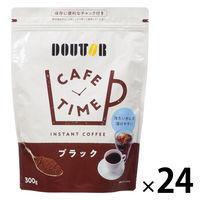 【インスタントコーヒー】ドトール カフェタイム インスタントコーヒー 1ケース（300g×24袋） オリジナル