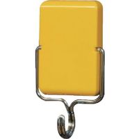 西敬 マグネットフック黄色 MF-2Y 1セット(10個) 573-8281（直送品）