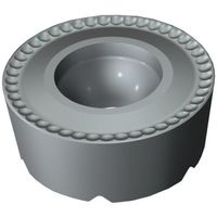 SANDVIK コロターン107 旋削用レール付きポジチップ(130) H13A RCMT1606MP-H7 1セット(10個)（直送品）