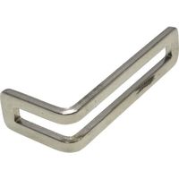 八幡ねじ YAHATA ミニ金具(ニッケルメッキ) LKー12 4979874007131 1セット(10個) 427-8246（直送品）