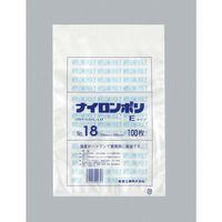 福助工業 福助 ナイロンポリ Eタイプ NO.18 0703176 1セット(1000枚:100枚×10袋) 481-0175（直送品）