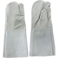 南村製作所 ラッキーワーカー 溶接用革手袋 床3本指 603 フリー 1セット(10双) 506-0211（直送品）